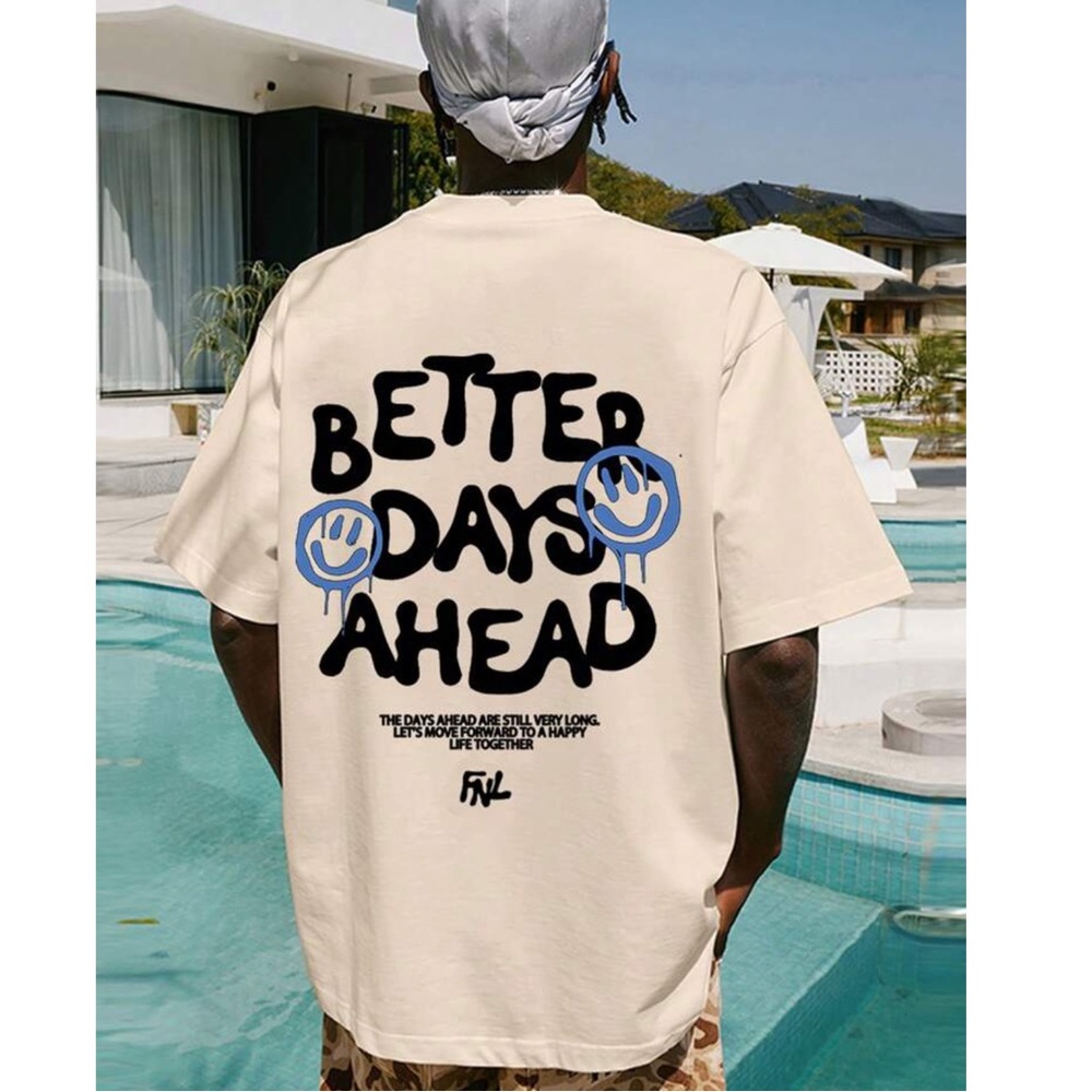 Men Drop Shoulder Tee⌚️